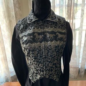 HOBBY HORSE SHOW VEST & CUFFS size S
